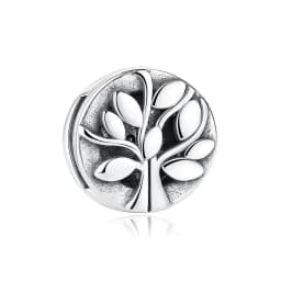 Original 925 Sterling Silver Charms Flat Clip Heart Butterfly Letters Chains Beads Fit Brand Bracelets Diy Jewelry For Women