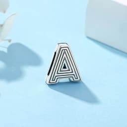 Original 925 Sterling Silver Charms Flat Clip Heart Butterfly Letters Chains Beads Fit Brand Bracelets Diy Jewelry For Women