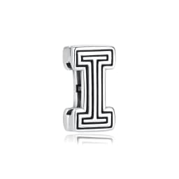 Original 925 Sterling Silver Charms Flat Clip Heart Butterfly Letters Chains Beads Fit Brand Bracelets Diy Jewelry For Women