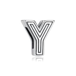 Original 925 Sterling Silver Charms Flat Clip Heart Butterfly Letters Chains Beads Fit Brand Bracelets Diy Jewelry For Women