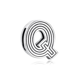 Original 925 Sterling Silver Charms Flat Clip Heart Butterfly Letters Chains Beads Fit Brand Bracelets Diy Jewelry For Women