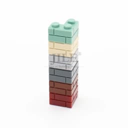 DIY Building Blocks Wall Figures Bricks 1x2 1x3 1x4 Dots Constructions City Creative Toys Build MOC Compatible with 98283 15533