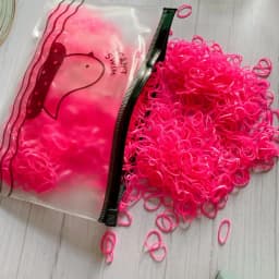 2000pcs/bag Small Transparent Hair Rubber Bands For Baby Girl Balck Elastic Hair Tie Headband Mini Scrunchies Kids Accessories