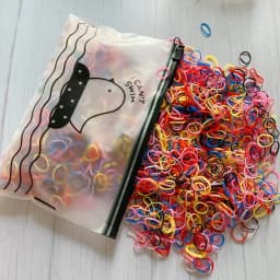 2000pcs/bag Small Transparent Hair Rubber Bands For Baby Girl Balck Elastic Hair Tie Headband Mini Scrunchies Kids Accessories