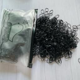 2000pcs/bag Small Transparent Hair Rubber Bands For Baby Girl Balck Elastic Hair Tie Headband Mini Scrunchies Kids Accessories