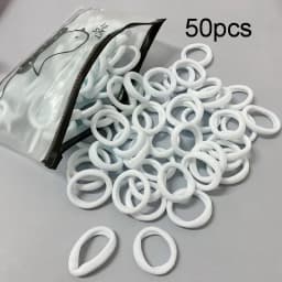 2000pcs/bag Small Transparent Hair Rubber Bands For Baby Girl Balck Elastic Hair Tie Headband Mini Scrunchies Kids Accessories