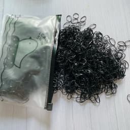 2000pcs/bag Small Transparent Hair Rubber Bands For Baby Girl Balck Elastic Hair Tie Headband Mini Scrunchies Kids Accessories