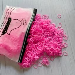 2000pcs/bag Small Transparent Hair Rubber Bands For Baby Girl Balck Elastic Hair Tie Headband Mini Scrunchies Kids Accessories
