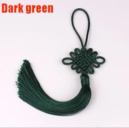 2/5/10/20PCS Handmade Chinese Knots Fortune Tassels Satin Silk Floss Tassel for New Year's Gifts Spring Festival DIY Craft Decor