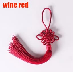 2/5/10/20PCS Handmade Chinese Knots Fortune Tassels Satin Silk Floss Tassel for New Year's Gifts Spring Festival DIY Craft Decor