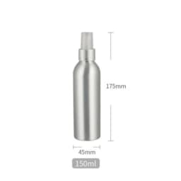 30/50/100ml Aluminum Empty Bottle Mice Spray Bottle Fine Mist Aluminum Refill Travel Bottle Essential Oil Spray Bottles