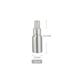 30/50/100ml Aluminum Empty Bottle Mice Spray Bottle Fine Mist Aluminum Refill Travel Bottle Essential Oil Spray Bottles