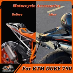 WOLFLINE For KTM Duke 790 Duke790 2018-2024 Motorcycle Single Solo Seat Cover Fairing Rear Pillion Passenger Cowl