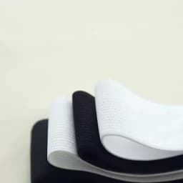 5Meters Sewing Elastic Band Heavy Stretch High Elasticity Knit Elastic Band for Sewing Waistband Elastic White black 10-60MM