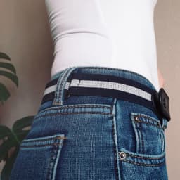 Womans Belt Buckle-Free Waist Jeans Pants No Buckle Stretch Elastic Waist Belts for Men Women Invisible Belt DropShipping