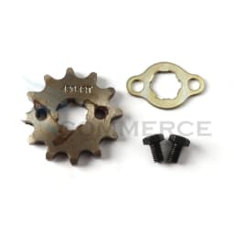 420# 17mm 10 11 12 13 14 15 16 17 18 19T Teeth Front Engine Sprocket For Dirt Pit Monkey Dax Bike Go Kart ATV Quad Motorcycle
