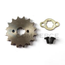 420# 17mm 10 11 12 13 14 15 16 17 18 19T Teeth Front Engine Sprocket For Dirt Pit Monkey Dax Bike Go Kart ATV Quad Motorcycle