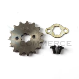 420# 17mm 10 11 12 13 14 15 16 17 18 19T Teeth Front Engine Sprocket For Dirt Pit Monkey Dax Bike Go Kart ATV Quad Motorcycle