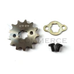 420# 17mm 10 11 12 13 14 15 16 17 18 19T Teeth Front Engine Sprocket For Dirt Pit Monkey Dax Bike Go Kart ATV Quad Motorcycle