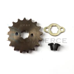 420# 17mm 10 11 12 13 14 15 16 17 18 19T Teeth Front Engine Sprocket For Dirt Pit Monkey Dax Bike Go Kart ATV Quad Motorcycle
