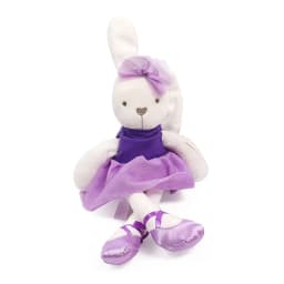1pc 42cm Cute Rabbit Wear Cloth With Dress Plush Toy Stuffed Soft Animal Dolls Ballet Rabbit for Baby Kids Birthday Gift