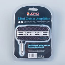 JOYO JA-03 Portable Bass Guitar Amplifier 6 Sound Effects Plug and Play Mini Amplifier Headphone Amp for Guitar Practice