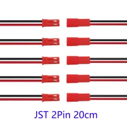 10/5/2 Pairs Small Mini JST 1.25mm PH2.0 XH2.54 2 Pin Male Female Plug Jack Connector Cable JST 1.25/2.0/2.54 2P Electronic Wire