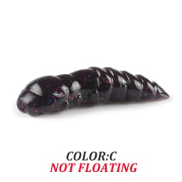 Supercontinent  Pupa Soft Lures  Soft Plastic Lures Larva  38mm/18pcs Floating Freshwater Swimbaits Silicone Soft Bait Worm