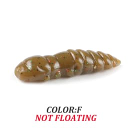 Supercontinent  Pupa Soft Lures  Soft Plastic Lures Larva  38mm/18pcs Floating Freshwater Swimbaits Silicone Soft Bait Worm