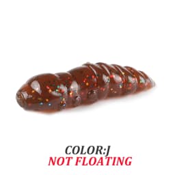 Supercontinent  Pupa Soft Lures  Soft Plastic Lures Larva  38mm/18pcs Floating Freshwater Swimbaits Silicone Soft Bait Worm