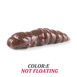 Supercontinent  Pupa Soft Lures  Soft Plastic Lures Larva  38mm/18pcs Floating Freshwater Swimbaits Silicone Soft Bait Worm
