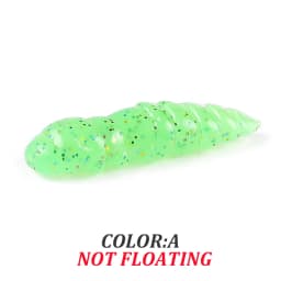 Supercontinent  Pupa Soft Lures  Soft Plastic Lures Larva  38mm/18pcs Floating Freshwater Swimbaits Silicone Soft Bait Worm