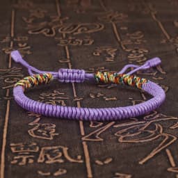 Tibetan Buddhist Bracelet Unisex Handmade Braided King Kong Knot Colorful String Bracelets for Women Men Lovers Lucky Jewelry