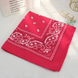 Bandana Square Head Hip Hop Black Scarves Women Sports Bandana Hair Band Neck Scarf Sports Headwear Handkerchief