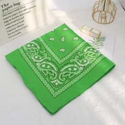 Bandana Square Head Hip Hop Black Scarves Women Sports Bandana Hair Band Neck Scarf Sports Headwear Handkerchief