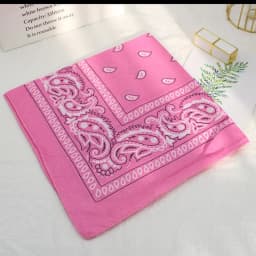 Bandana Square Head Hip Hop Black Scarves Women Sports Bandana Hair Band Neck Scarf Sports Headwear Handkerchief