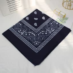 Bandana Square Head Hip Hop Black Scarves Women Sports Bandana Hair Band Neck Scarf Sports Headwear Handkerchief