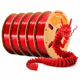 Eryone 5KG Ultra Silk PLA Premium Filament 3D Print, 1.75mm Multicolor Available 1kg Ultra Silk PLA, 1KG/Spool