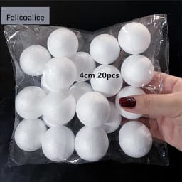 1cm To 5cm Availalble Modelling Polystyrene Styrofoam Foam Round Balls Spheres Crafts DIY Party Wedding Ball Decoration Supplies