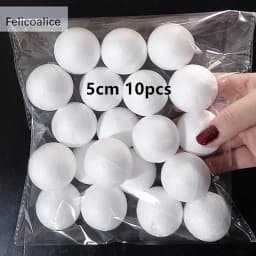 1cm To 5cm Availalble Modelling Polystyrene Styrofoam Foam Round Balls Spheres Crafts DIY Party Wedding Ball Decoration Supplies
