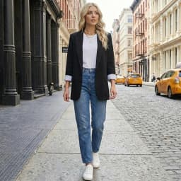 Willshela Women Fashion With Pockets Solid Blazer Vintage Notched Neck Long Sleeves Female Chic Lady Outfits