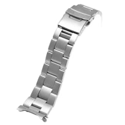 Stainless Steel Strap for Seiko Watch Band 18mm 19mm 20mm 22mm 24mm for Oyster for Jubilee Curved Metal Bracelet Men Women Band