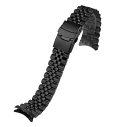 Stainless Steel Strap for Seiko Watch Band 18mm 19mm 20mm 22mm 24mm for Oyster for Jubilee Curved Metal Bracelet Men Women Band