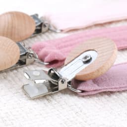 Baby Pacifier Clip Pacifier Anti-lost Chain Clip Nipple Holder Soft Cotton Children Kid Pacifier Soother Holder