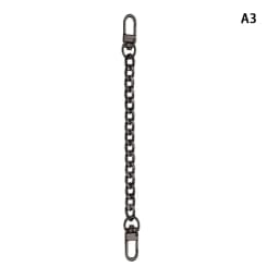 Chain Bag Strap Accessories 20cm Extension Chain Bag Metal Chain Solid Color DIY Chain Durable Gold Silver Black Belts