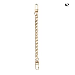 Chain Bag Strap Accessories 20cm Extension Chain Bag Metal Chain Solid Color DIY Chain Durable Gold Silver Black Belts
