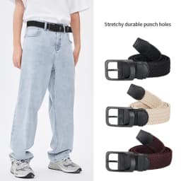 Men's elastic belt Women's elastic belts Fashion Minimalist Belt with Jeans Outdoor Sports Pin Buckle Unisex Belt
