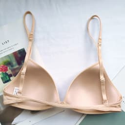 FINETOO Sexy Thin Seamless Bras Women Triangle Cup Underwear Female Beauty Back Front Buckle Bra Cross Straps Tops Lingerie New