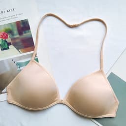FINETOO Sexy Thin Seamless Bras Women Triangle Cup Underwear Female Beauty Back Front Buckle Bra Cross Straps Tops Lingerie New