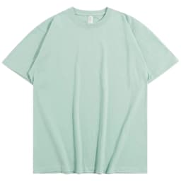 Summer Heavy Weight 300gsm Cotton Tees Tshirts Mens Solid Tops Korean Woman Male Team Uniform Class Clothes